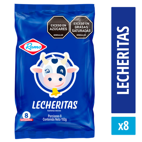GALLETA RAMO 8U 152G LECHERITAS